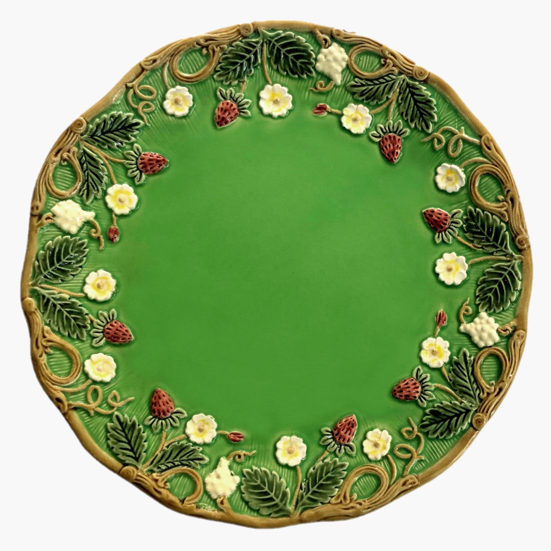 Assiette Hors-d'œuvre Verte George Sand