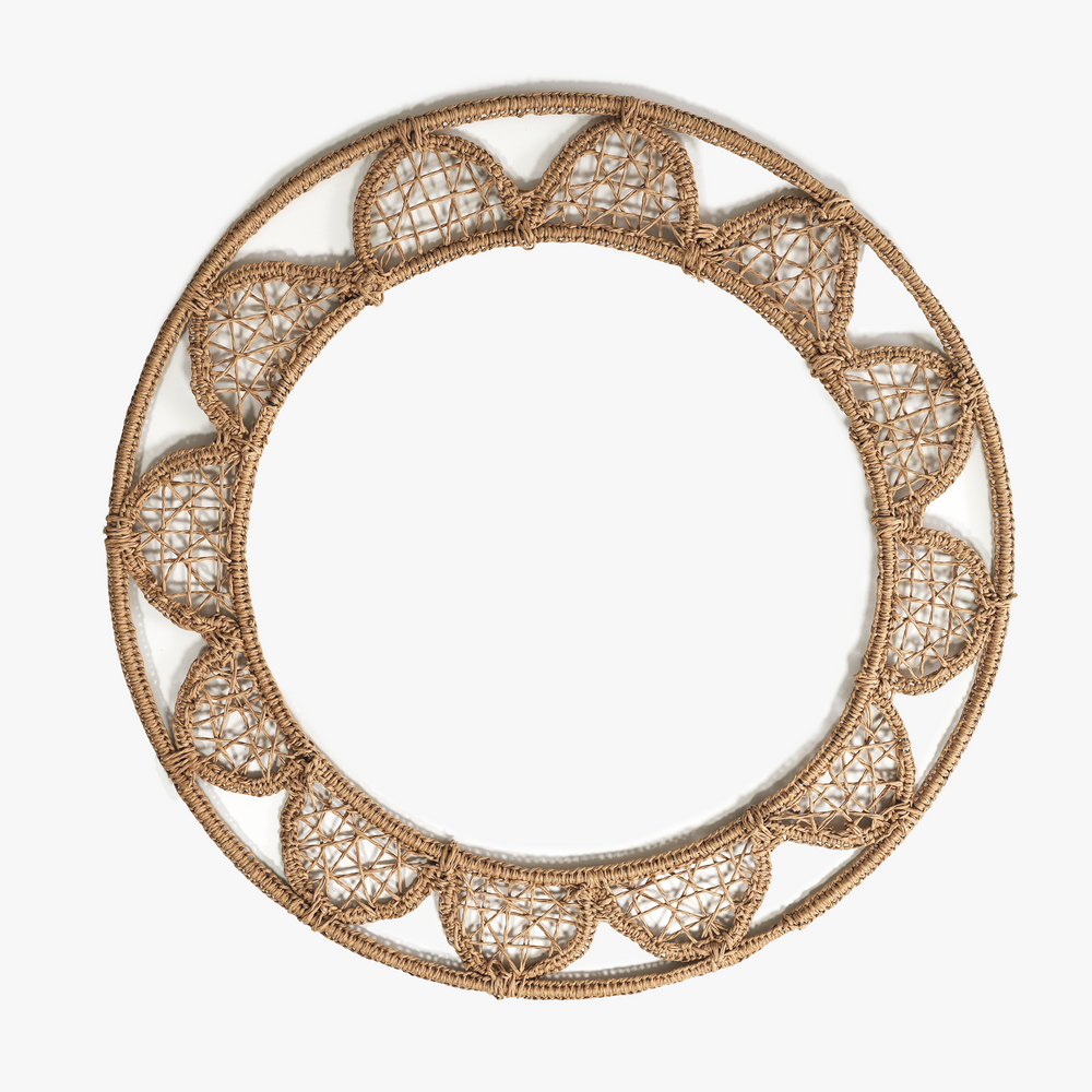 Couronne d'Assiette Ronde