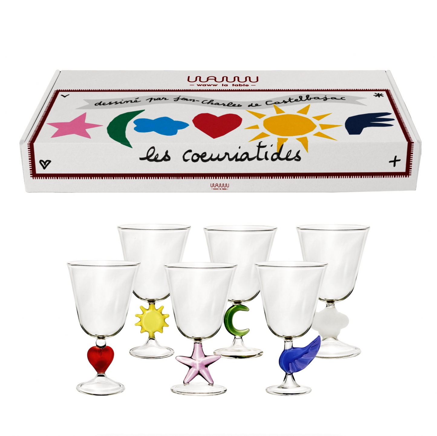 Coffret 6 Verres à Vin - Large