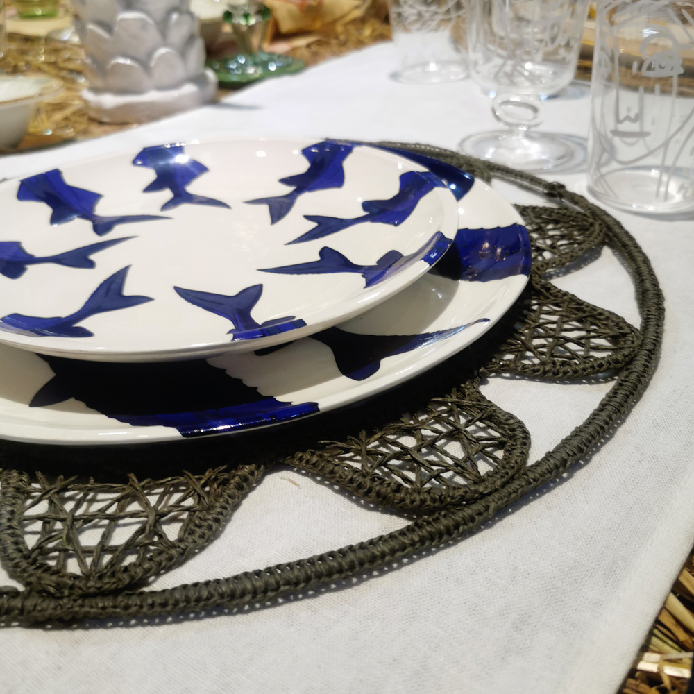 Couronne d'Assiette Ronde