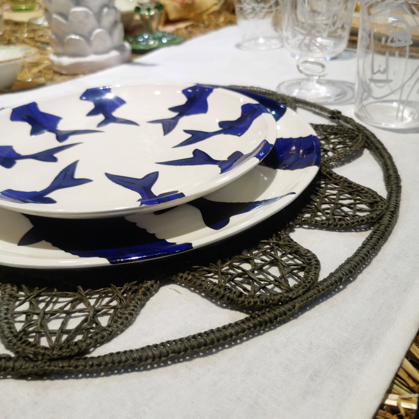 Couronne d'Assiette Ronde