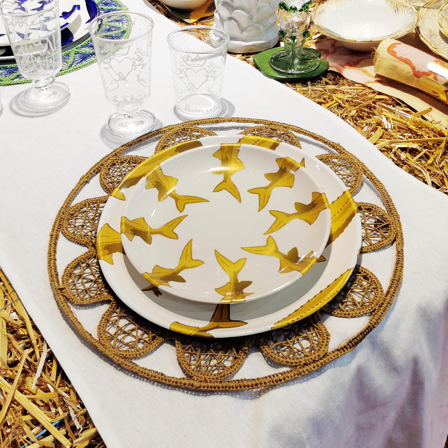 Couronne d'Assiette Ronde