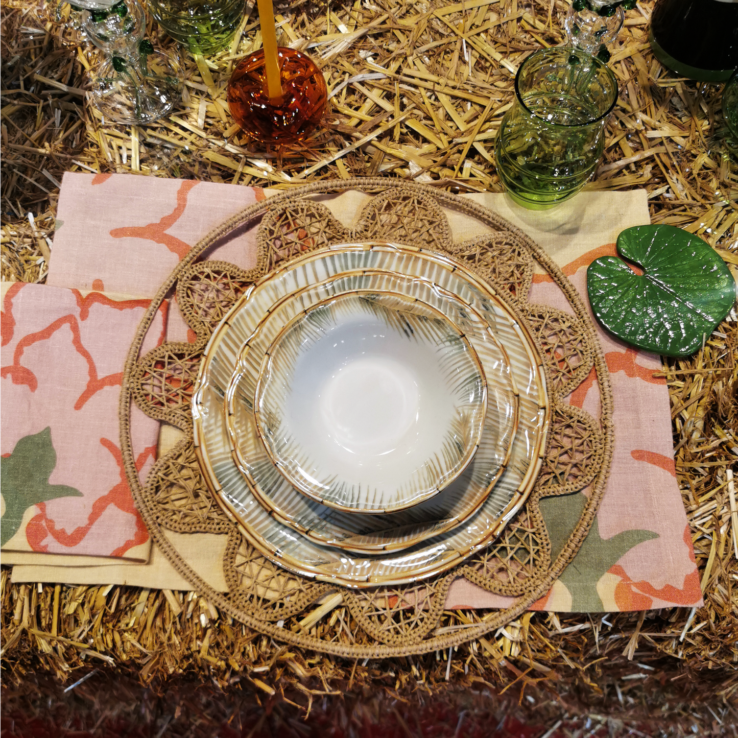 Couronne d'Assiette Ronde