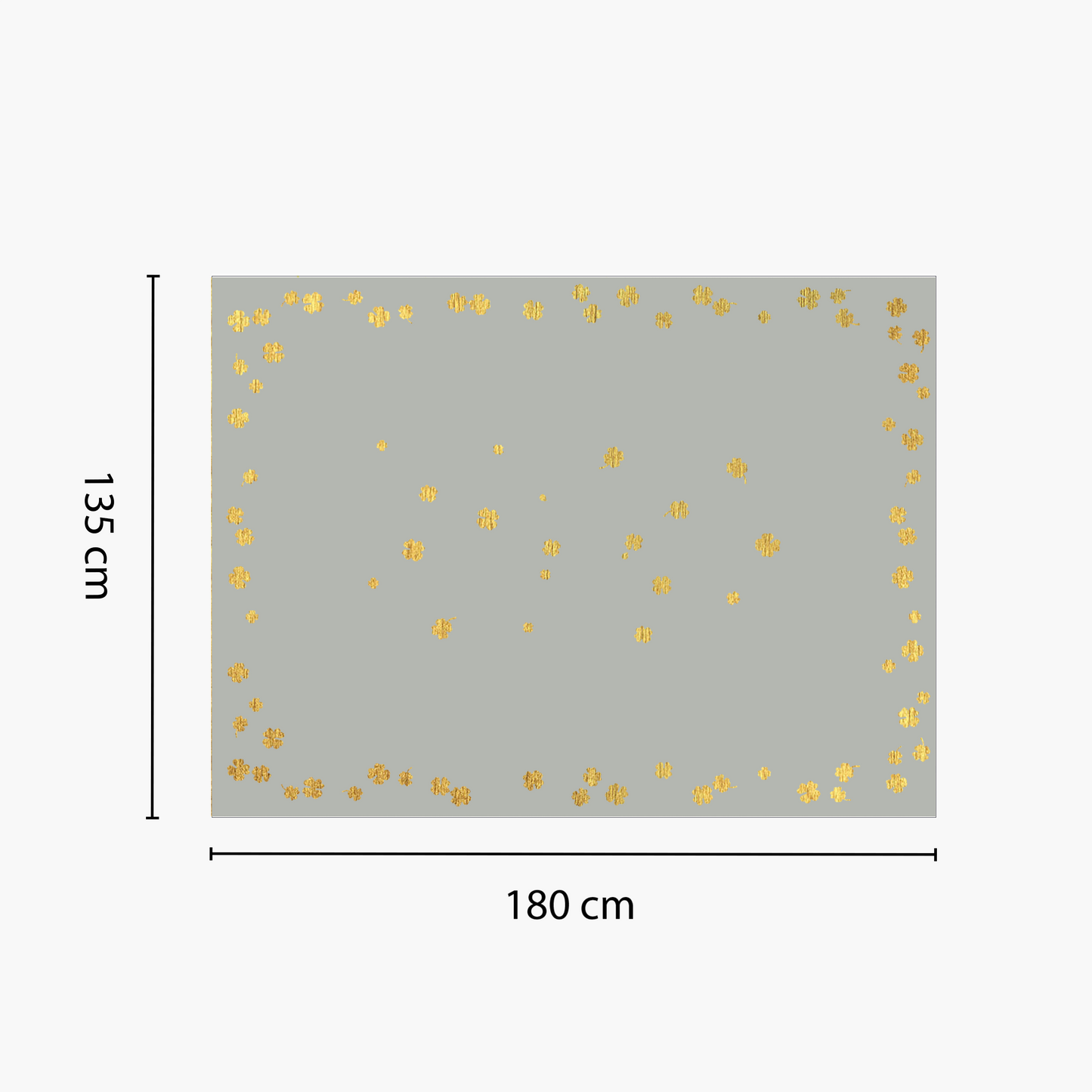 Nappe Etoiles d'Argent - Marine