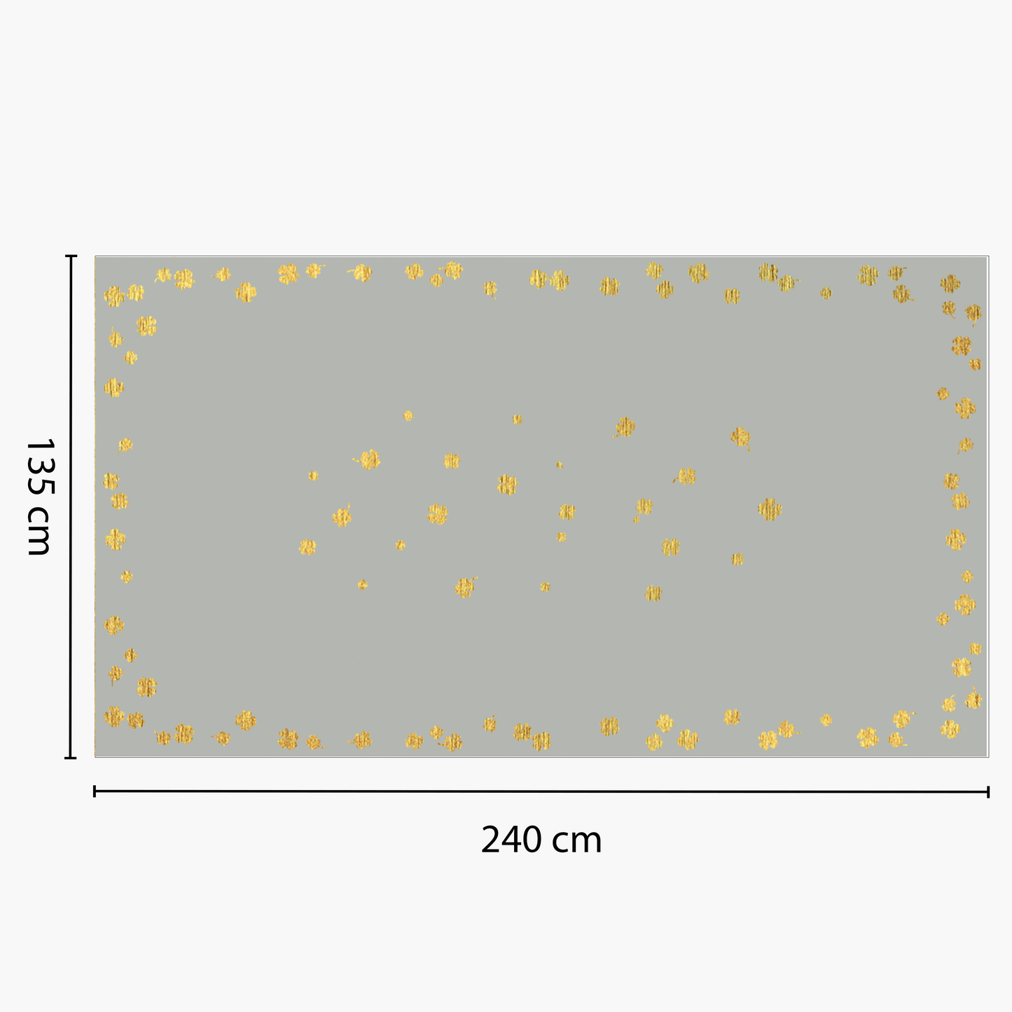 Nappe Etoiles d'Argent - Marine