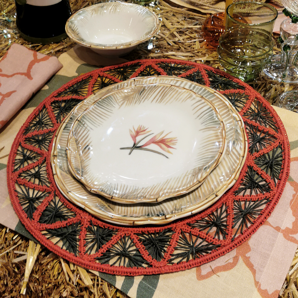 Couronne d'Assiette Vague