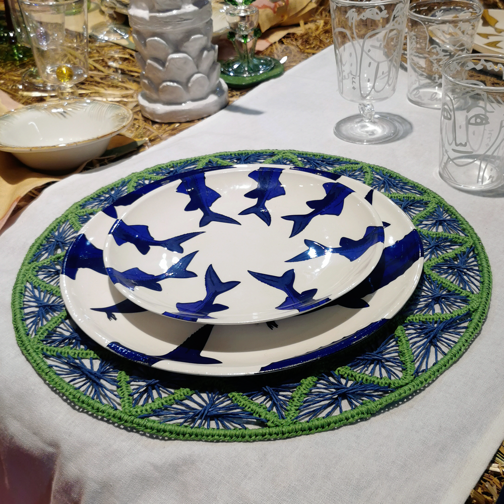 Couronne d'Assiette Vague