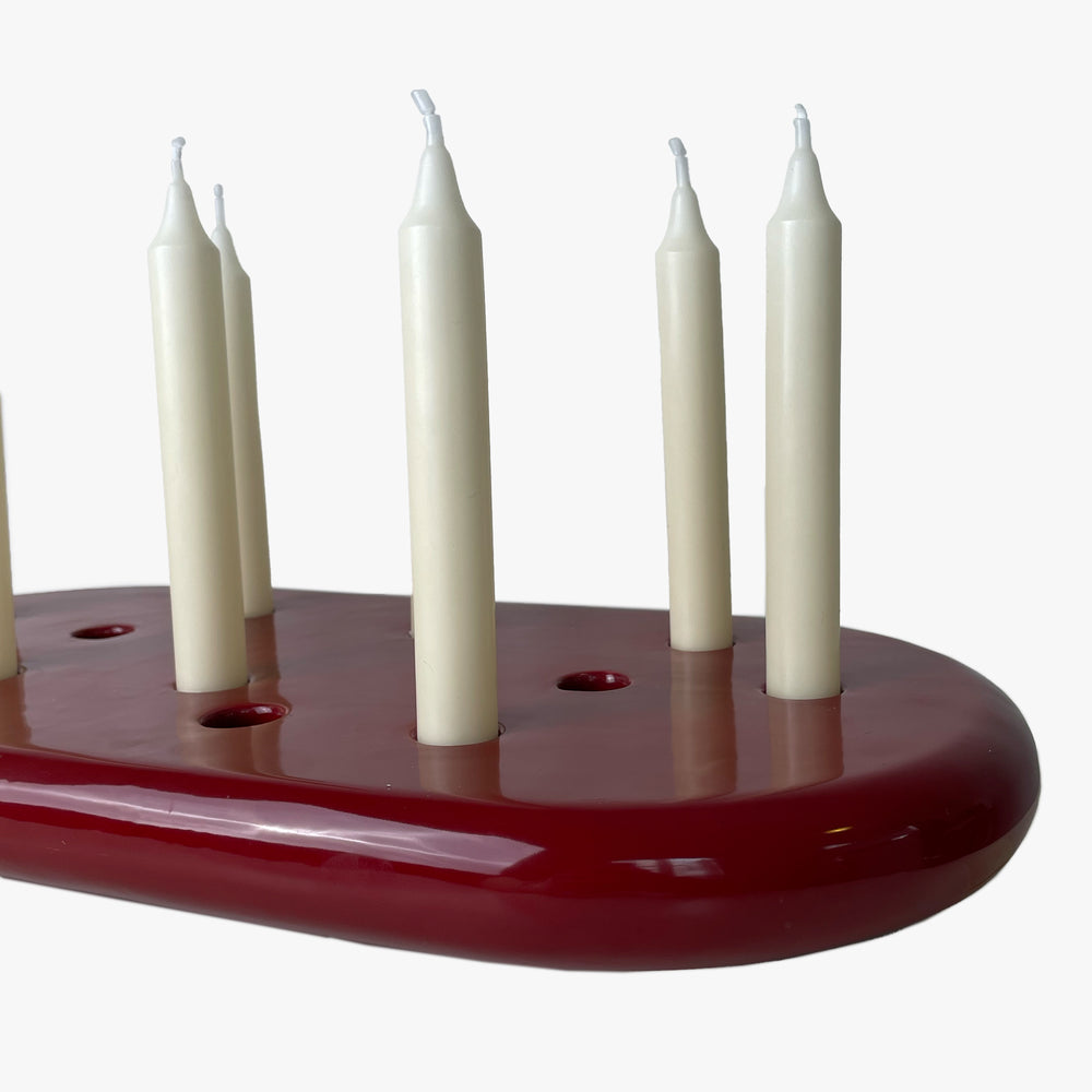 
                  
                    Candle Holder - Red
                  
                
