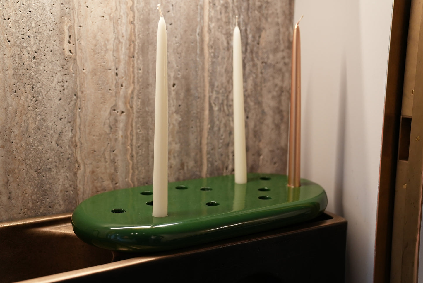 
                  
                    Candle Holder - Green
                  
                