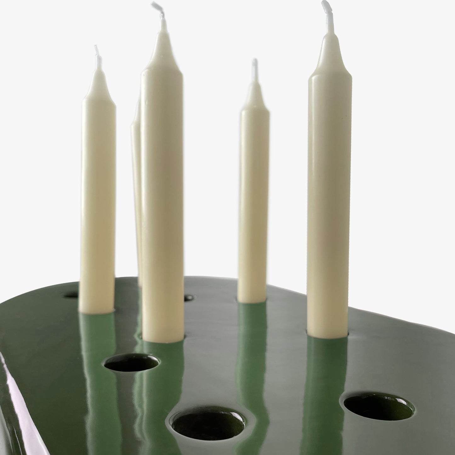 
                  
                    Candle Holder - Green
                  
                