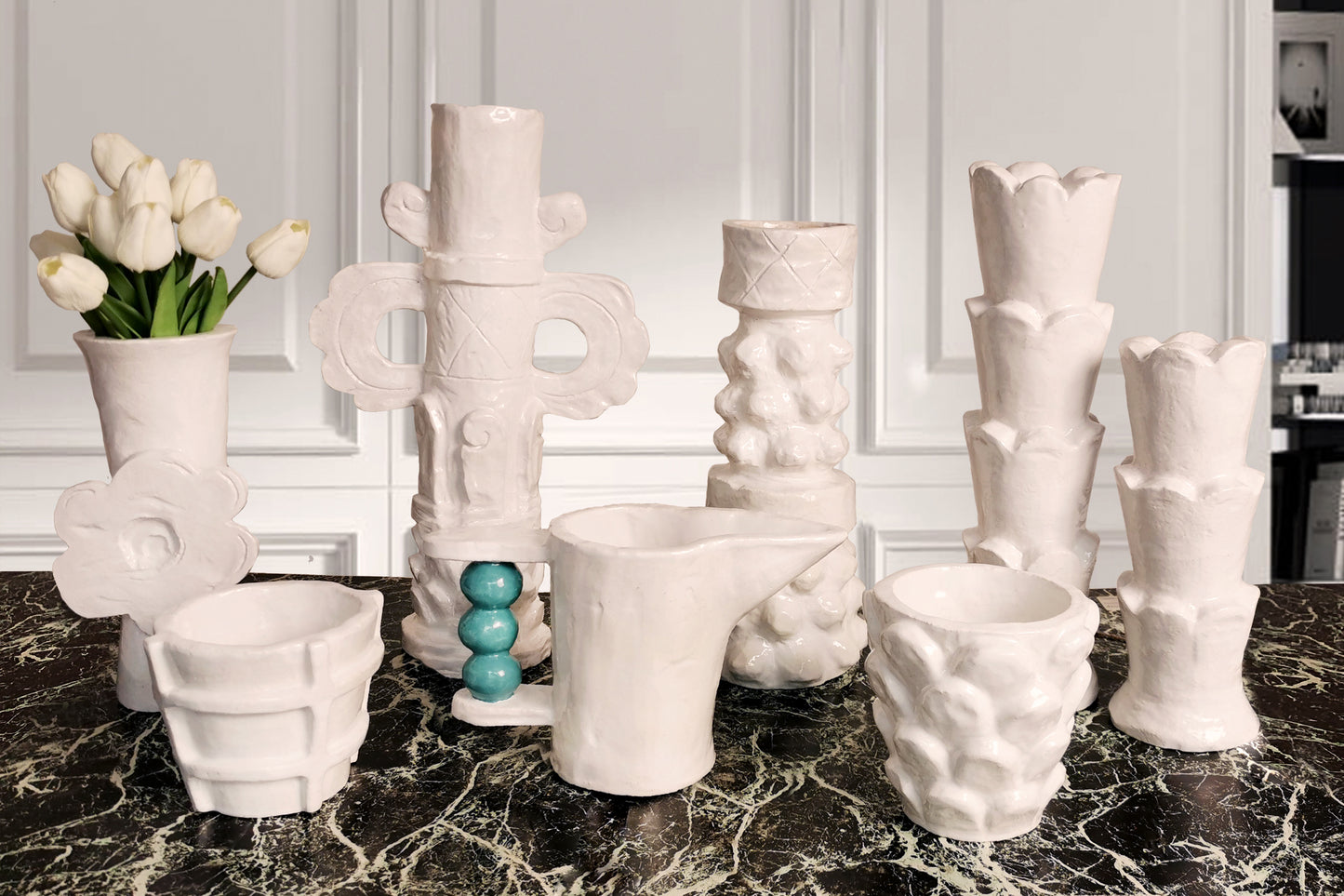 Objects designed by Bela Silva exclusively for Waww
