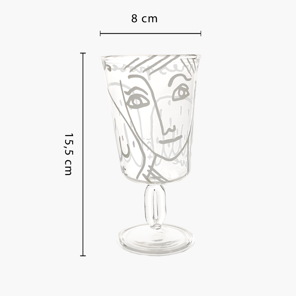 Wine Glass Angel - Tall