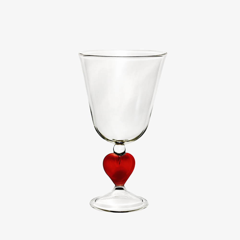 Wine Glass Heart- Large