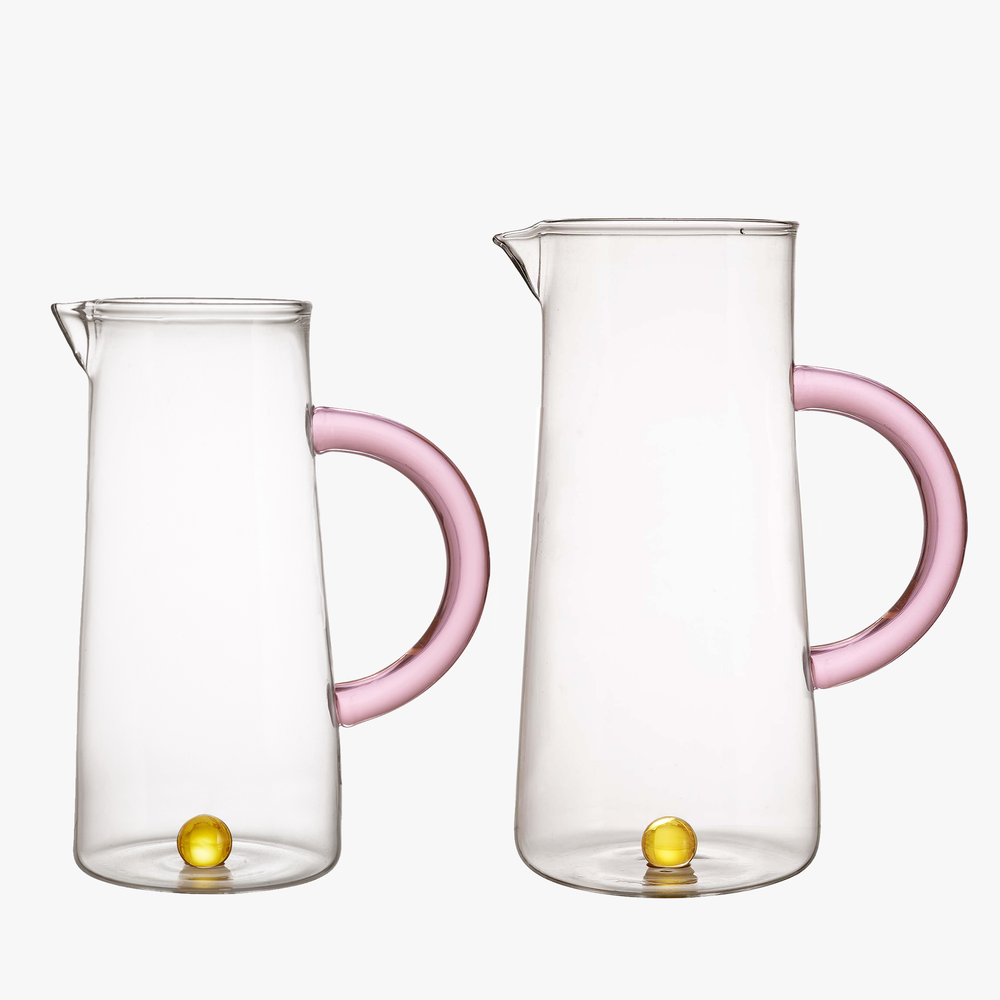 Carafe Rose et Jaune