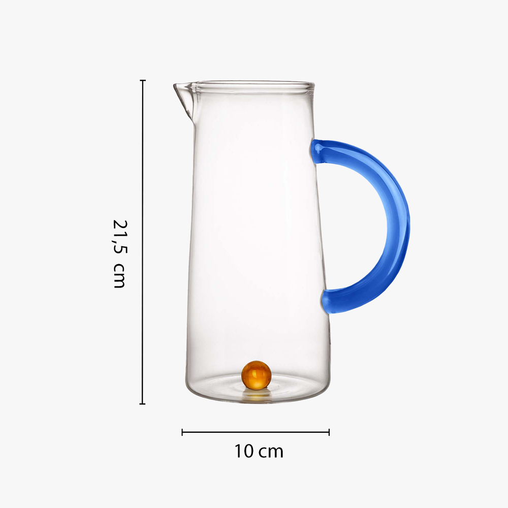 Carafe Blue and Amber
