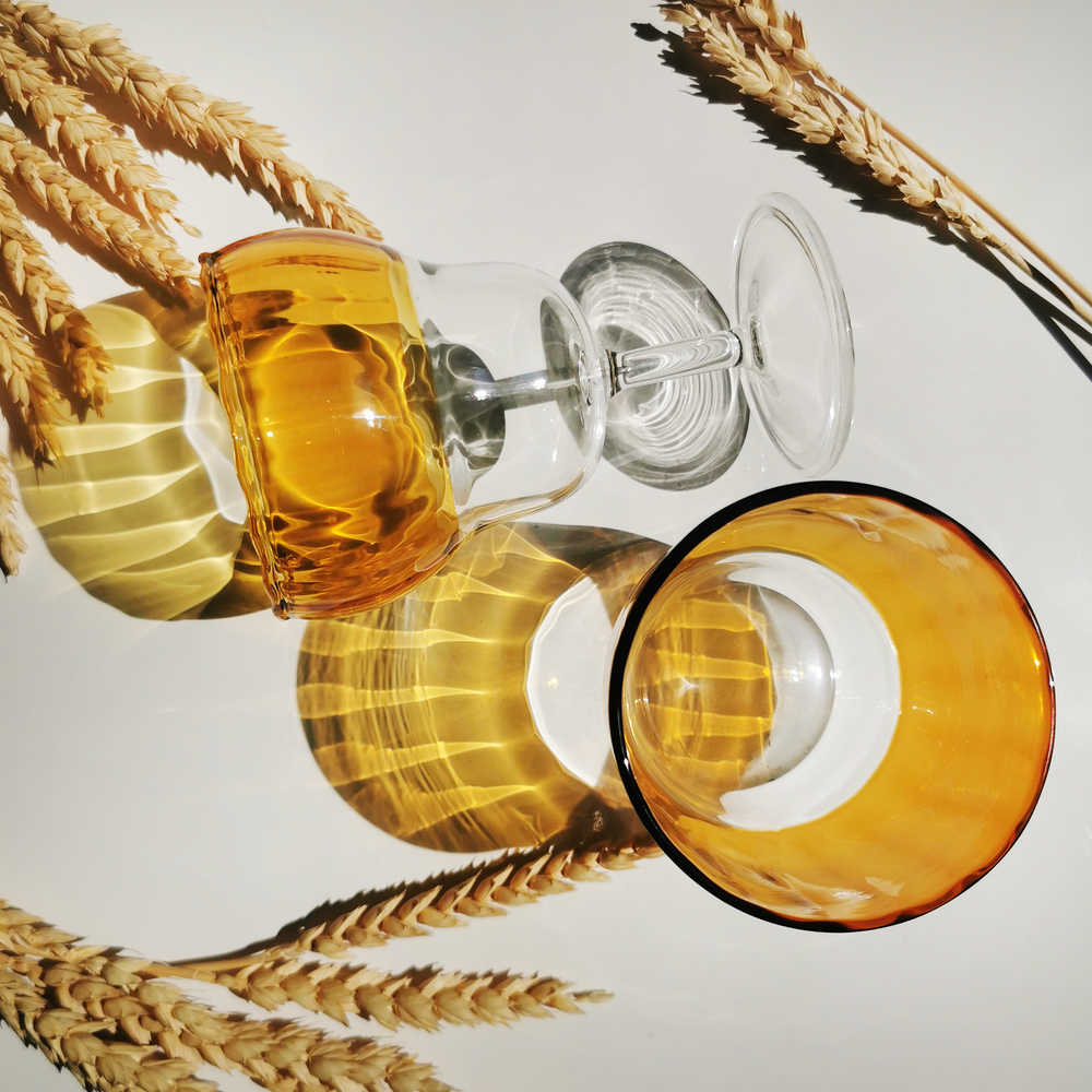 Verre à Eau - Ambre