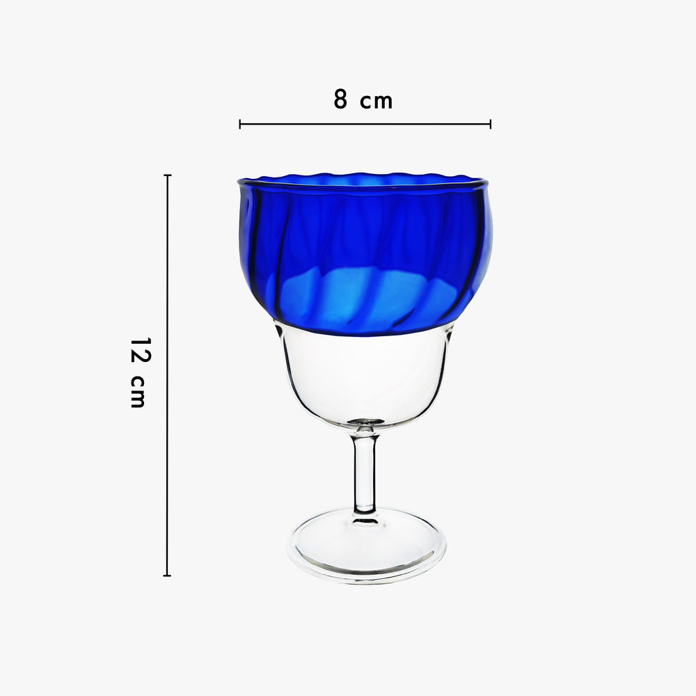 Verre à Vin - Bleu