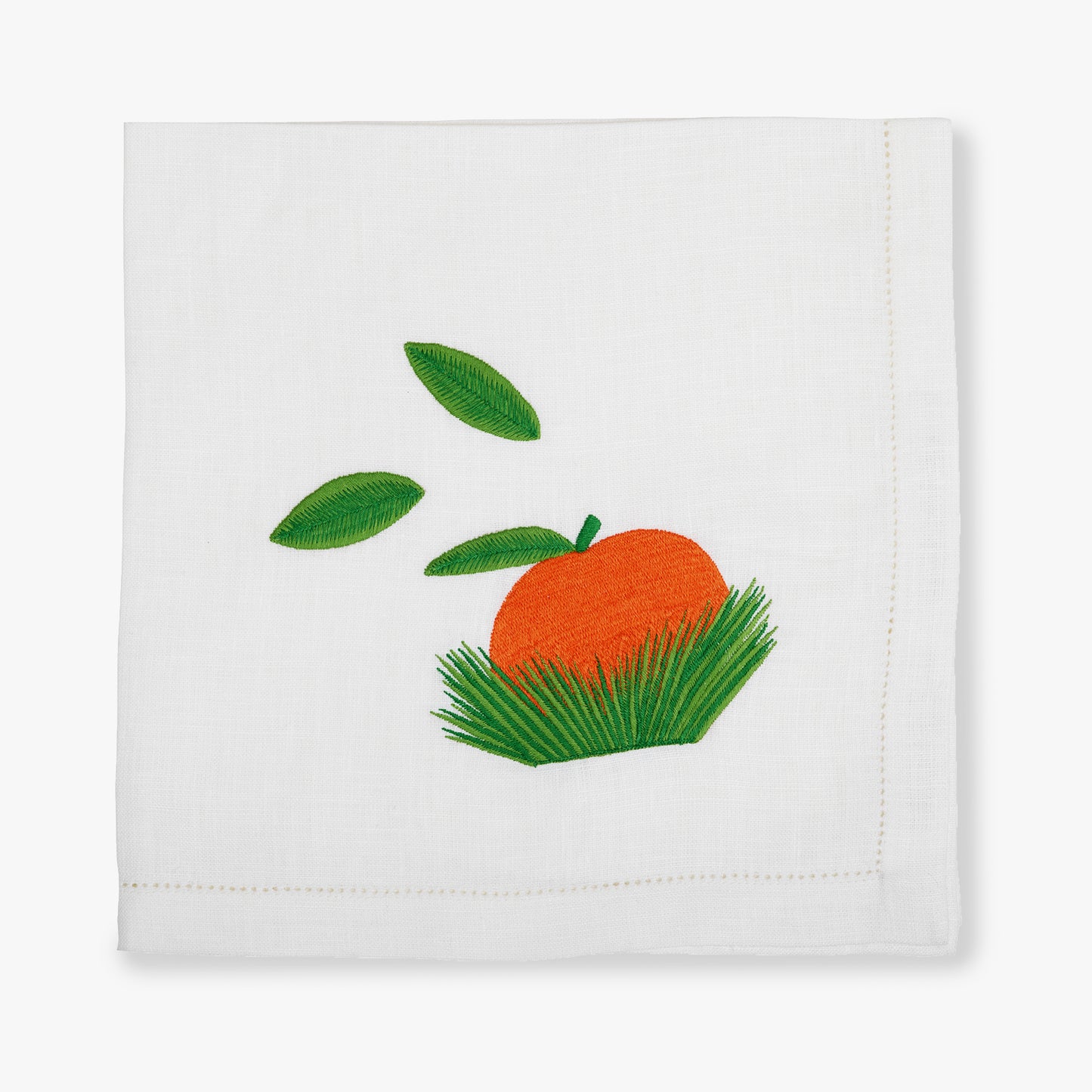 
                  
                    Orange Tree Napkin - White
                  
                