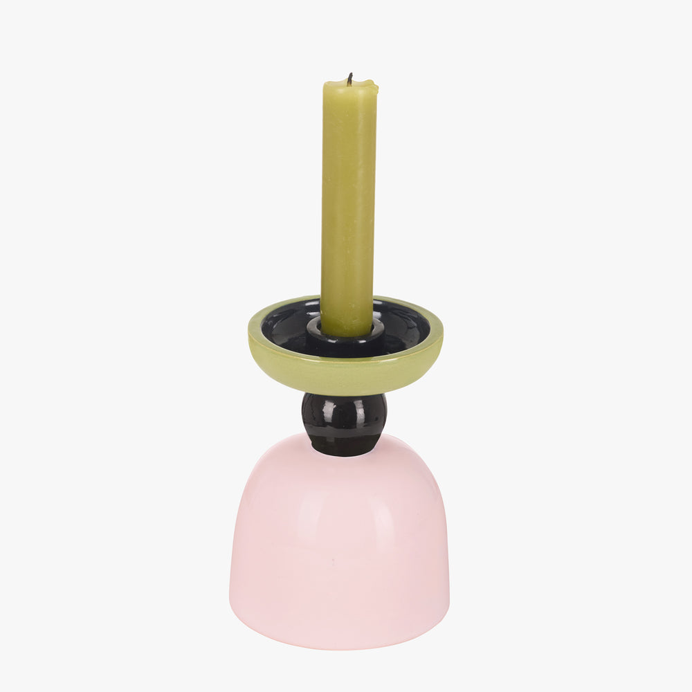 Bougeoir Réversible Rose