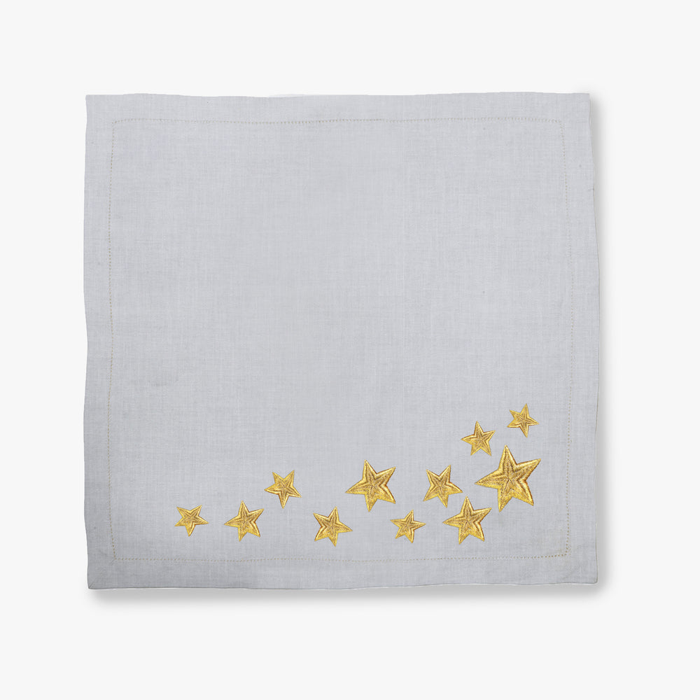 Golden Star Napkin - Pearl