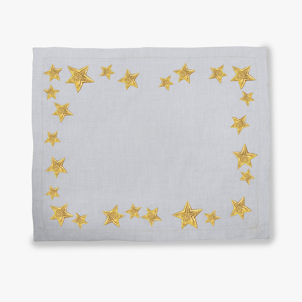 
                  
                    Golden Stars Placemat - Pearl 
                  
                