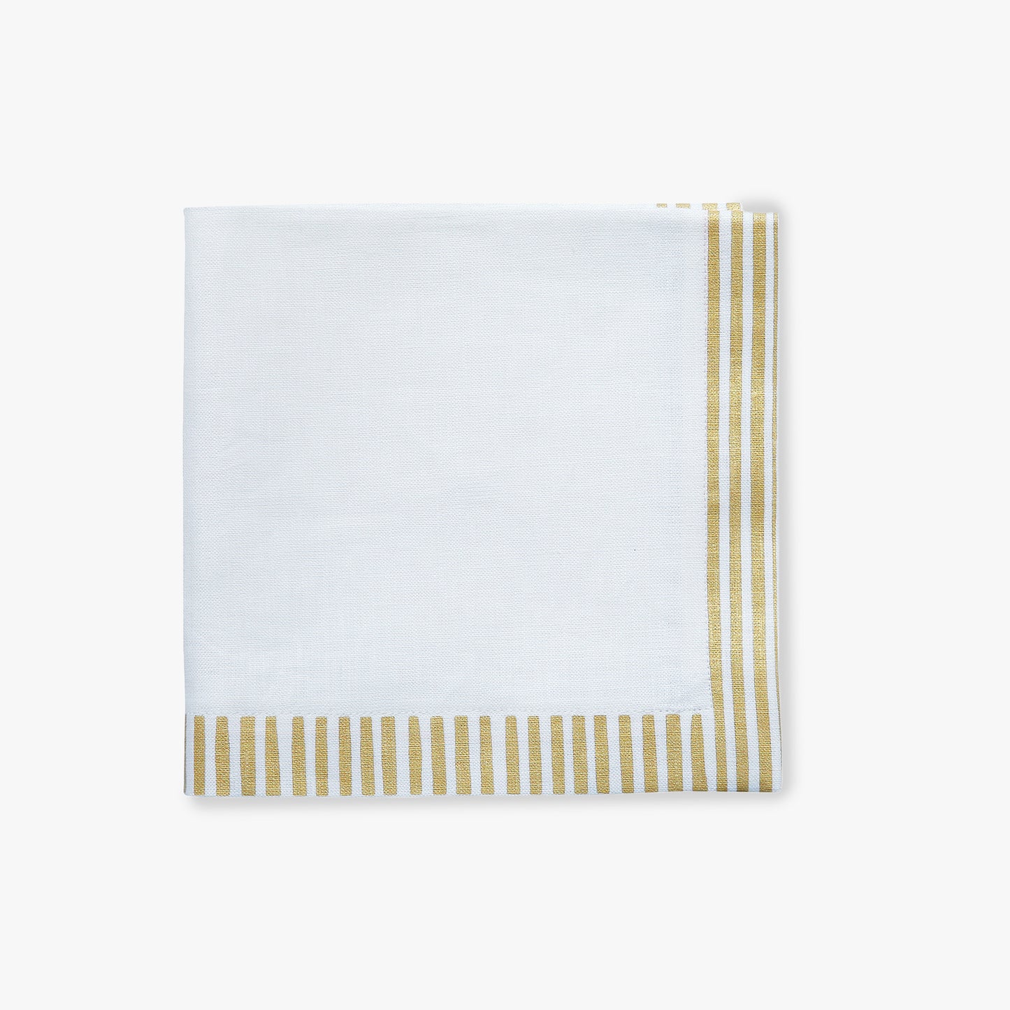 
                  
                    Striped Napkin - Gold
                  
                