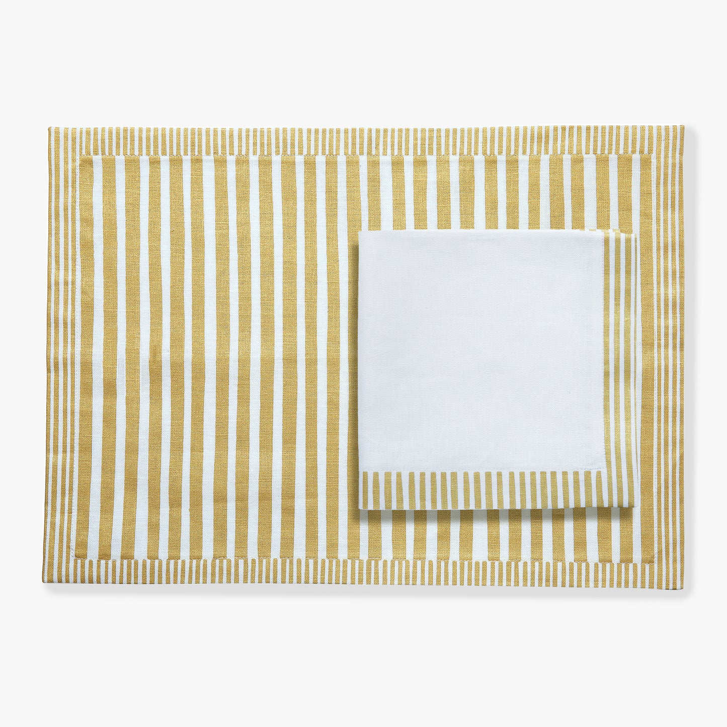 
                  
                    Striped Placemat - Gold
                  
                