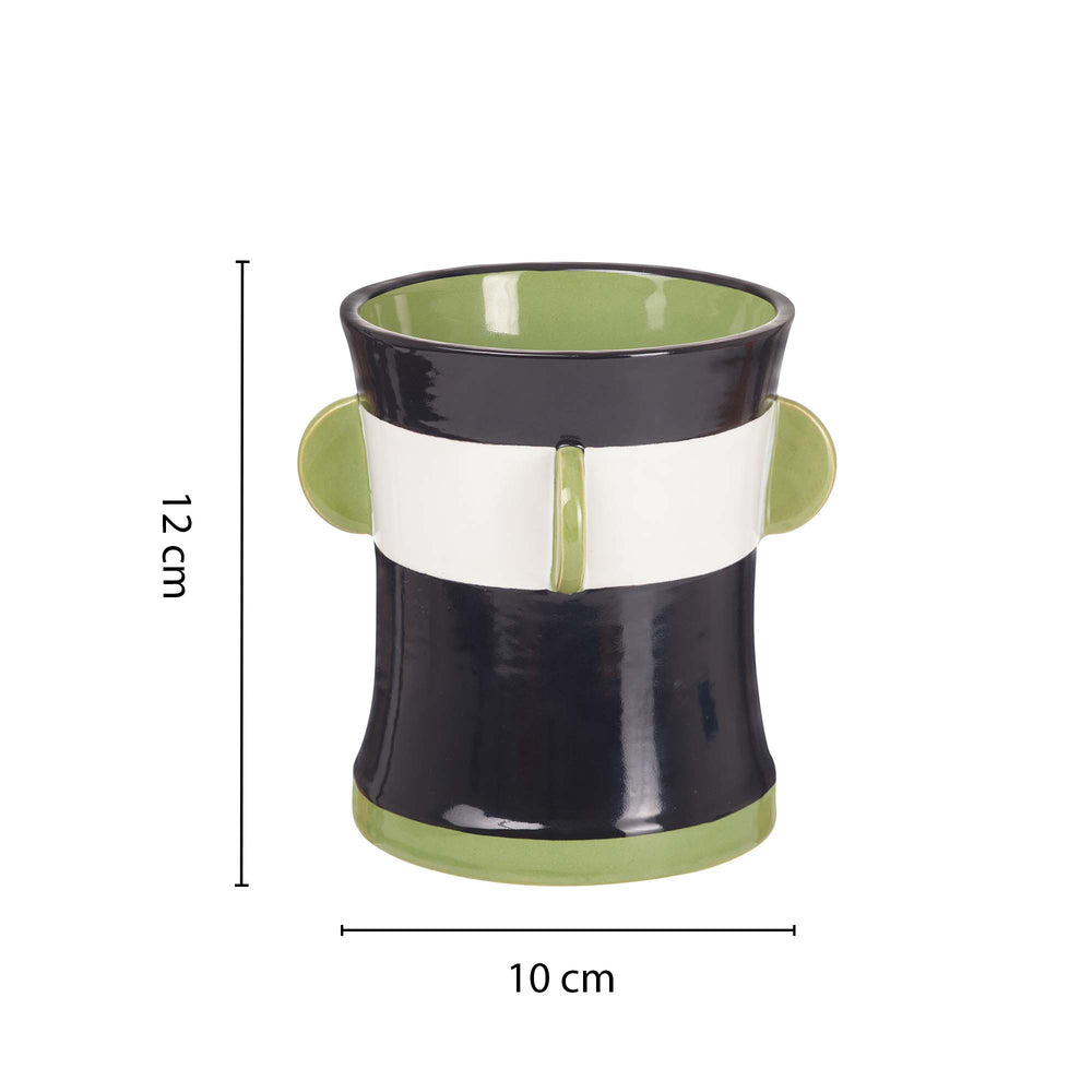 Vase de Table Noir