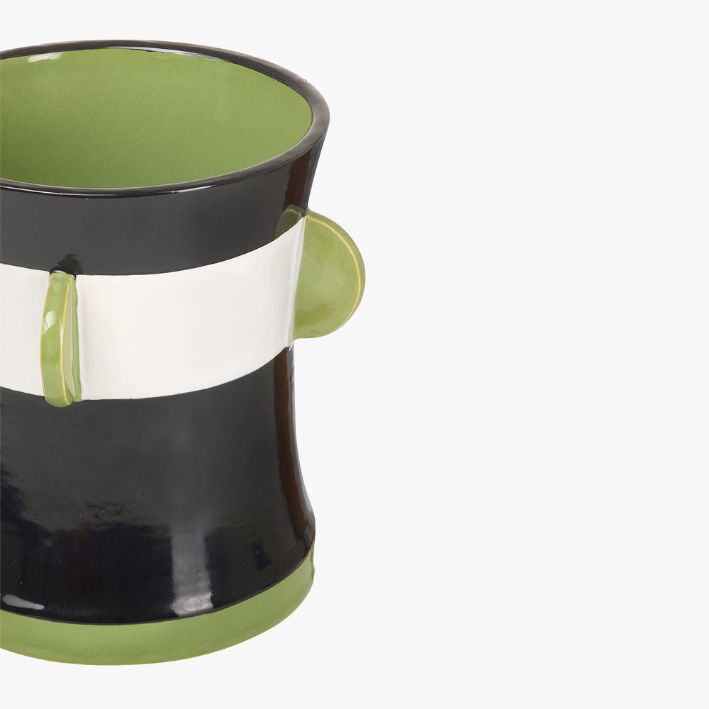 Vase de Table Noir