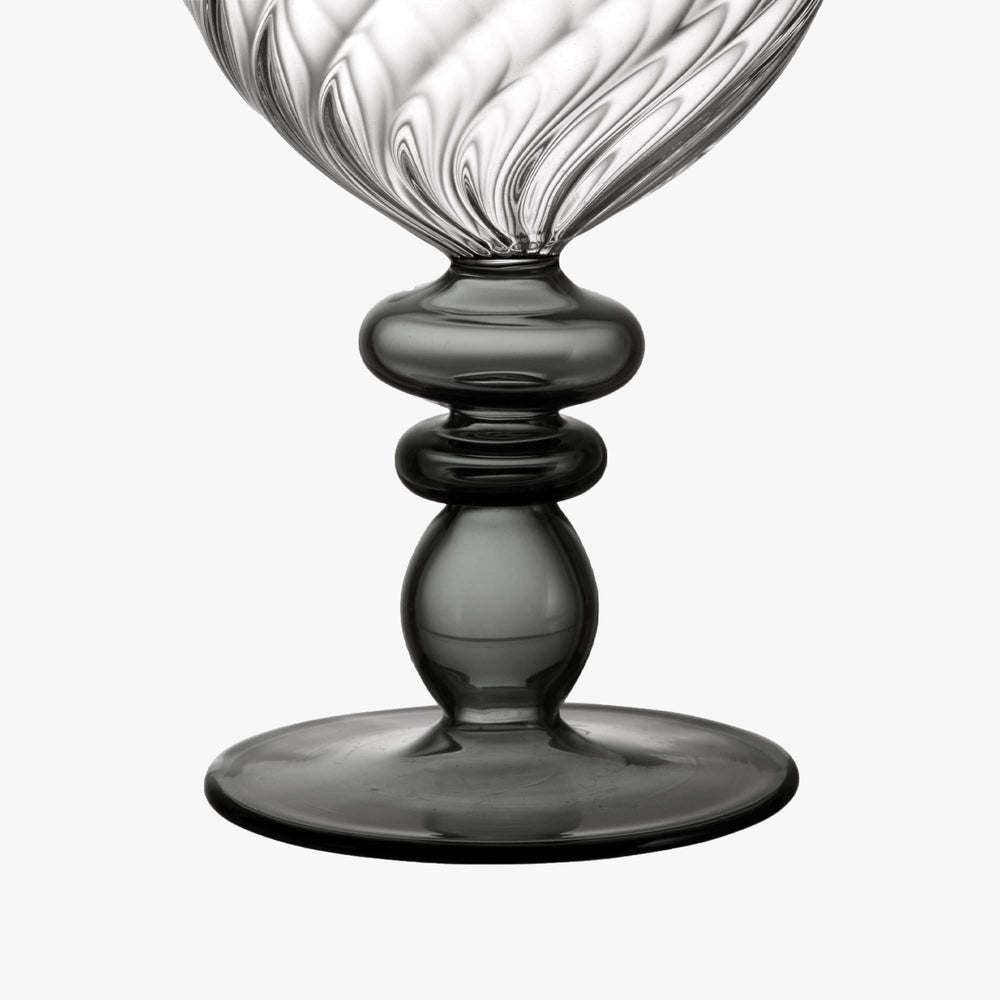 Glass - Grey Stem - Small