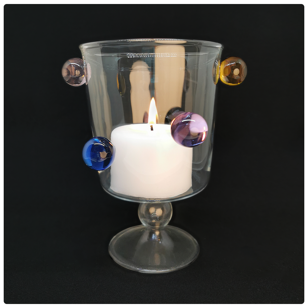 Color candle holder